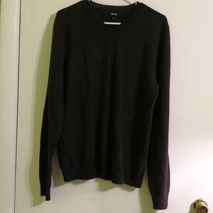 Apt. 9 Gray V Neck Sweater